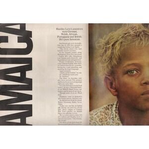 Jamaica Tourist Caribbean Cultural Heritage Travel Centerfold Print Ad 1970